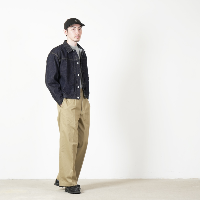 KAPTAIN SUNSHINE(����ץƥ󥵥󥷥㥤��) Denim Tracker 1P Jacket