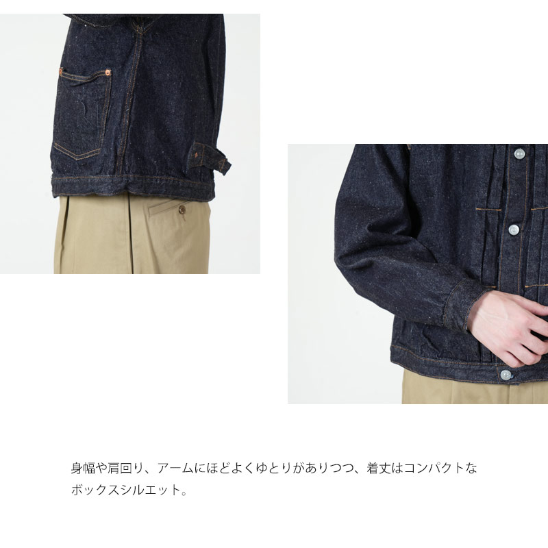 KAPTAIN SUNSHINE(����ץƥ󥵥󥷥㥤��) Denim Tracker 1P Jacket