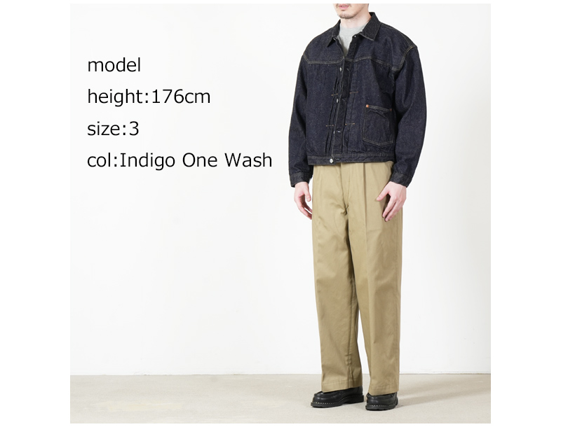 KAPTAIN SUNSHINE(����ץƥ󥵥󥷥㥤��) Denim Tracker 1P Jacket