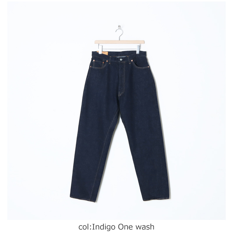 KAPTAIN SUNSHINE(����ץƥ󥵥󥷥㥤��) 5P Zipper Front Denim Pants
