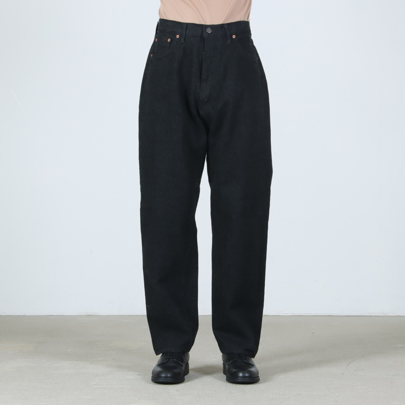 KAPTAIN SUNSHINE(����ץƥ󥵥󥷥㥤��) 5P Zipper Front Denim Pants