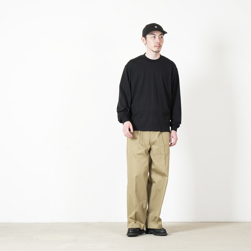 KAPTAIN SUNSHINE(����ץƥ󥵥󥷥㥤��) Suvin Supima Tube L/S Tee Light