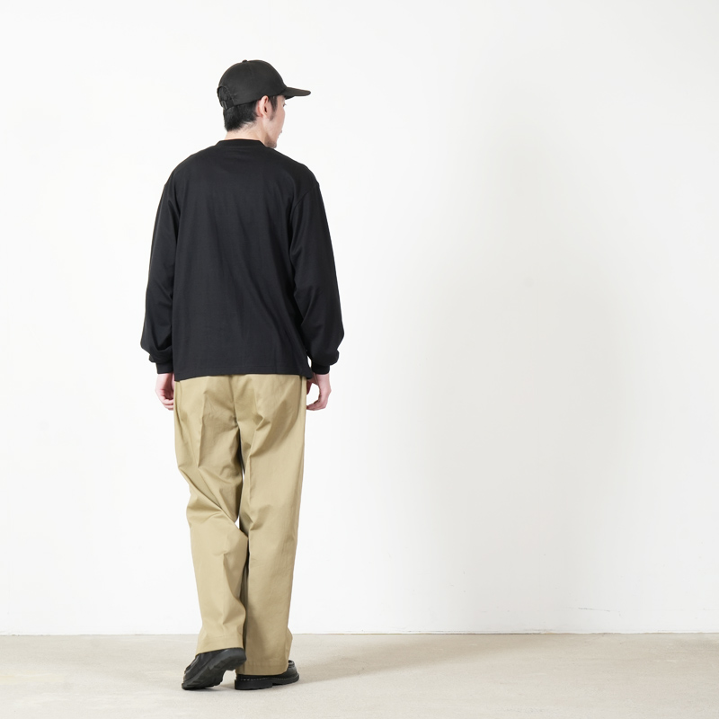 KAPTAIN SUNSHINE(����ץƥ󥵥󥷥㥤��) Suvin Supima Tube L/S Tee Light
