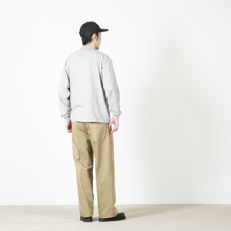KAPTAIN SUNSHINE(����ץƥ󥵥󥷥㥤��) Suvin Supima Tube L/S Tee Light
