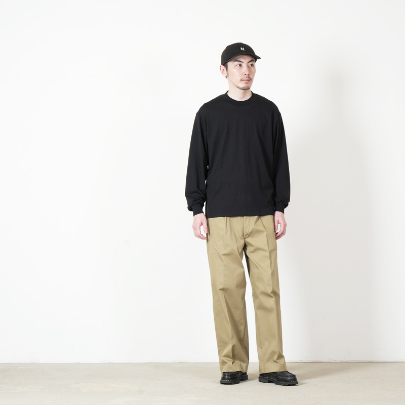 KAPTAIN SUNSHINE(����ץƥ󥵥󥷥㥤��) Suvin Supima Tube L/S Tee Light