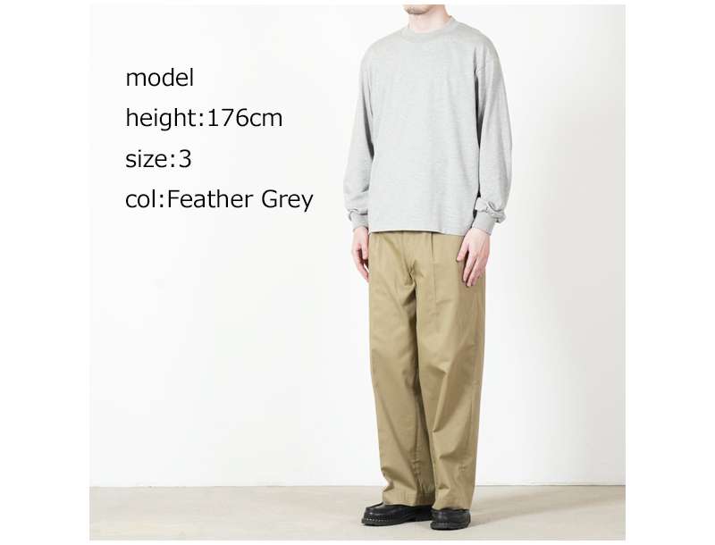 KAPTAIN SUNSHINE(����ץƥ󥵥󥷥㥤��) Suvin Supima Tube L/S Tee Light