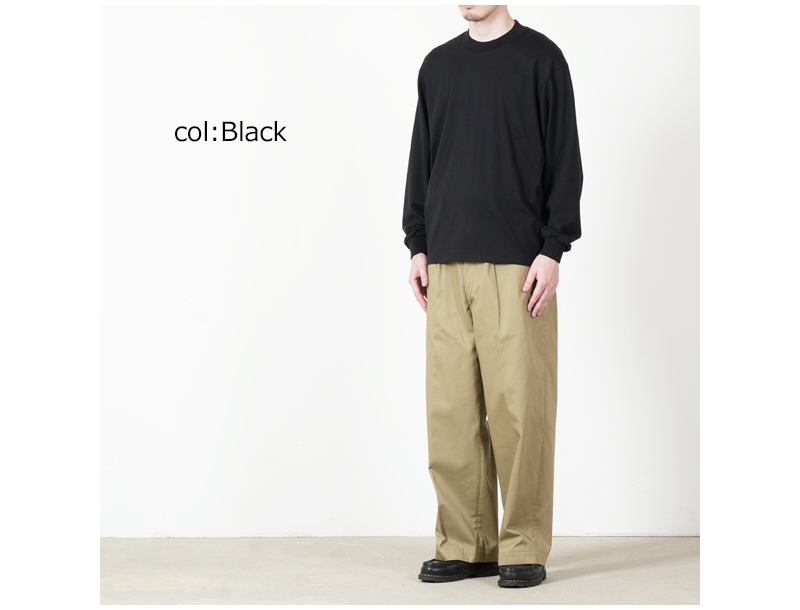 KAPTAIN SUNSHINE(����ץƥ󥵥󥷥㥤��) Suvin Supima Tube L/S Tee Light