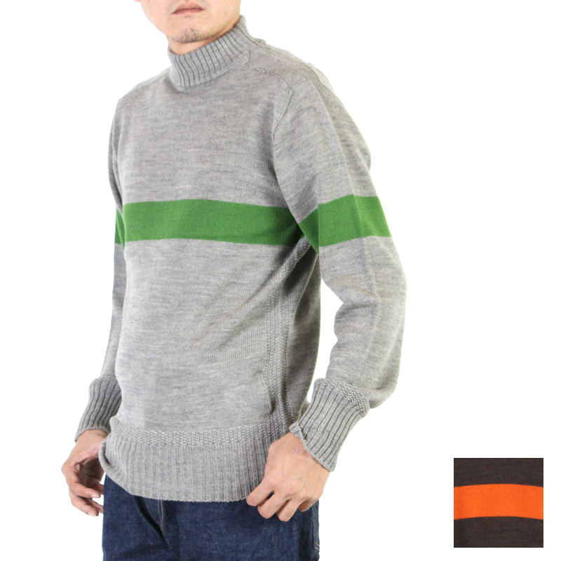 KAPTAIN SUNSHINE (ץƥ󥵥󥷥㥤) Seamless Naval Sweater / 쥹ʥХ륻