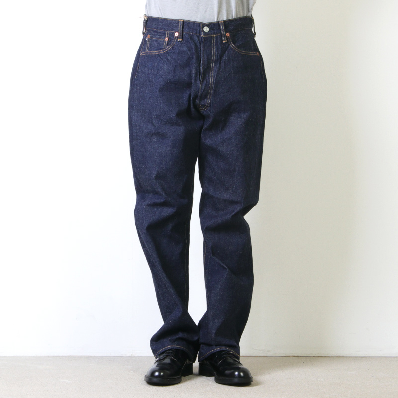 KAPTAIN SUNSHINE (キャプテンサンシャイン) Baggy Cut Straight Denim Pants / バギーカット