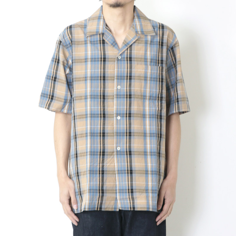 KAPTAIN SUNSHINE (キャプテンサンシャイン) Open Collar S/S Shirt / オープンカラーショートスリーブシャツ