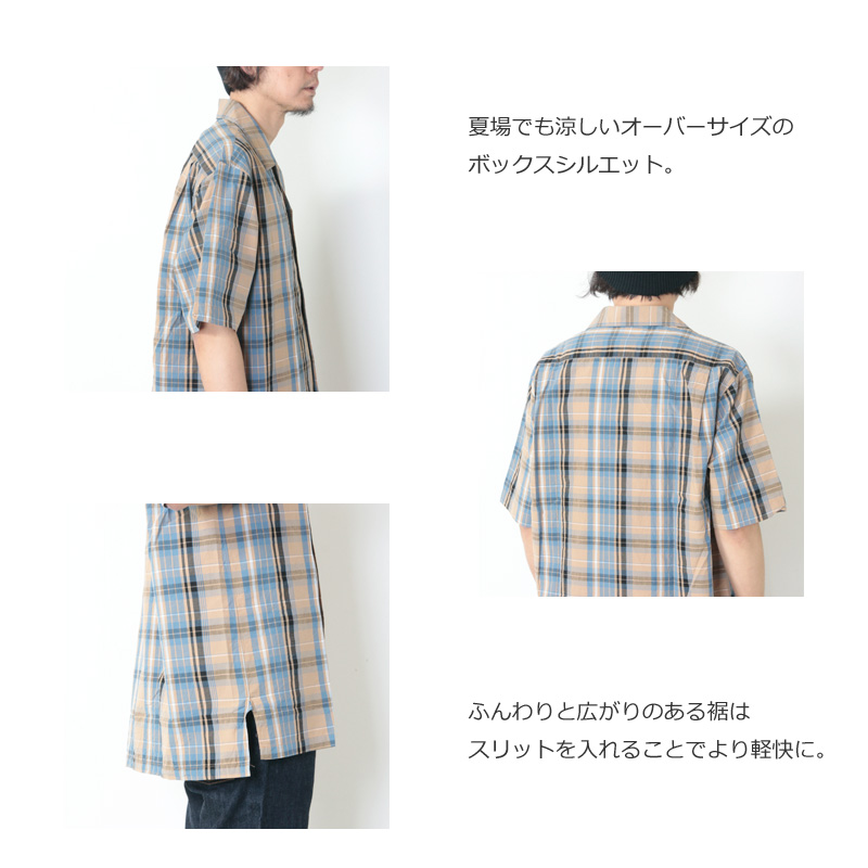 KAPTAIN SUNSHINE(ץƥ󥵥󥷥㥤) Open Collar S/S Shirt