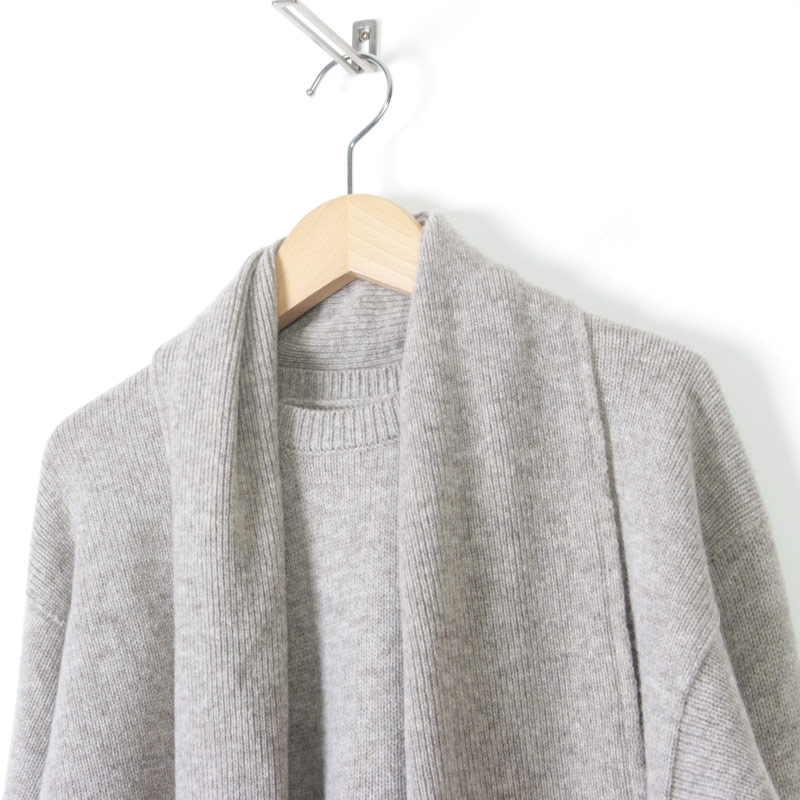 KAPTAIN SUNSHINE(ץƥ󥵥󥷥㥤) Black Melino Scarfneck Seemless P/O Sweater
