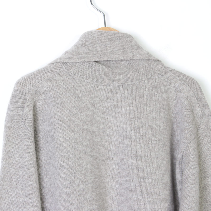 KAPTAIN SUNSHINE(ץƥ󥵥󥷥㥤) Black Melino Scarfneck Seemless P/O Sweater