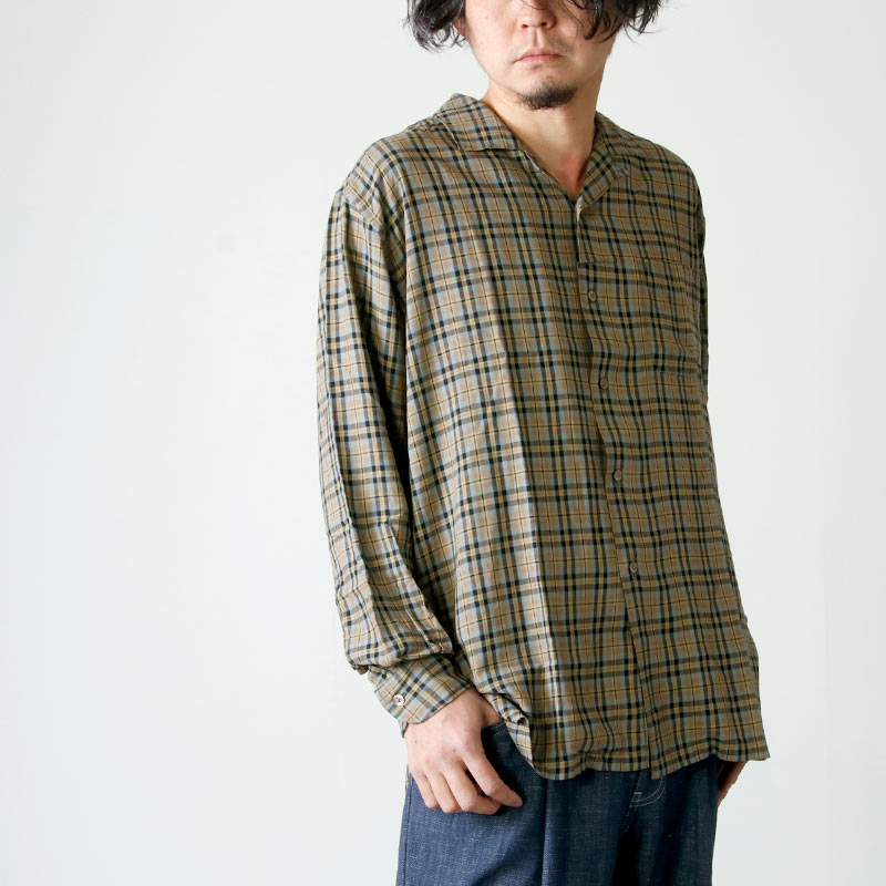 標準小売価格  オープンカラーシャツ　定価27,500円 Sunshine Kaptain シャツ