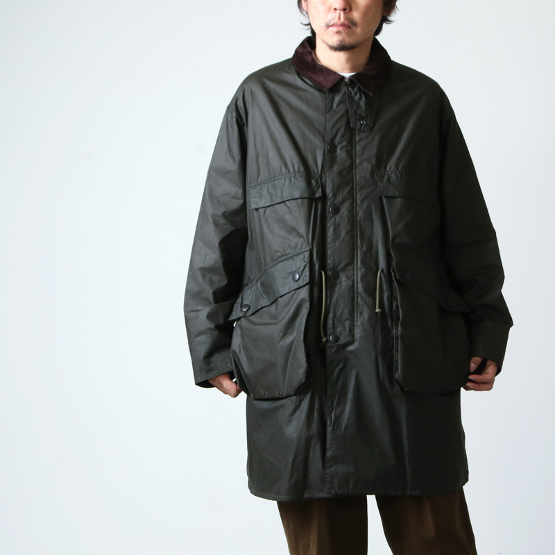 KAPTAIN SUNSHINE(ץƥ󥵥󥷥㥤) Made by Barbour Stand Collar Traveller Coat