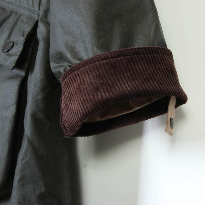 KAPTAIN SUNSHINE(ץƥ󥵥󥷥㥤) Made by Barbour Stand Collar Traveller Coat