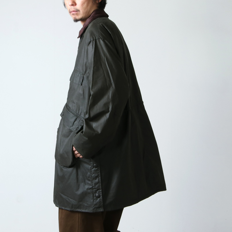 KAPTAIN SUNSHINE(ץƥ󥵥󥷥㥤) Made by Barbour Stand Collar Traveller Coat