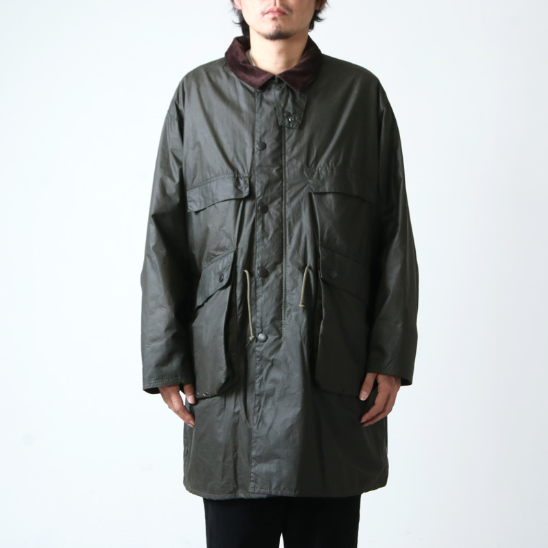 KAPTAIN SUNSHINE (キャプテンサンシャイン) Made by Barbour Stand Collar Traveller Coat  / スタンドカラートラベラーコート