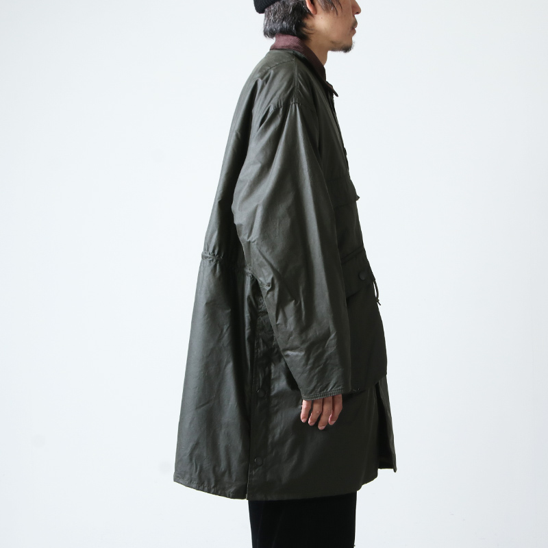 KAPTAIN SUNSHINE(ץƥ󥵥󥷥㥤) Made by Barbour Stand Collar Traveller Coat