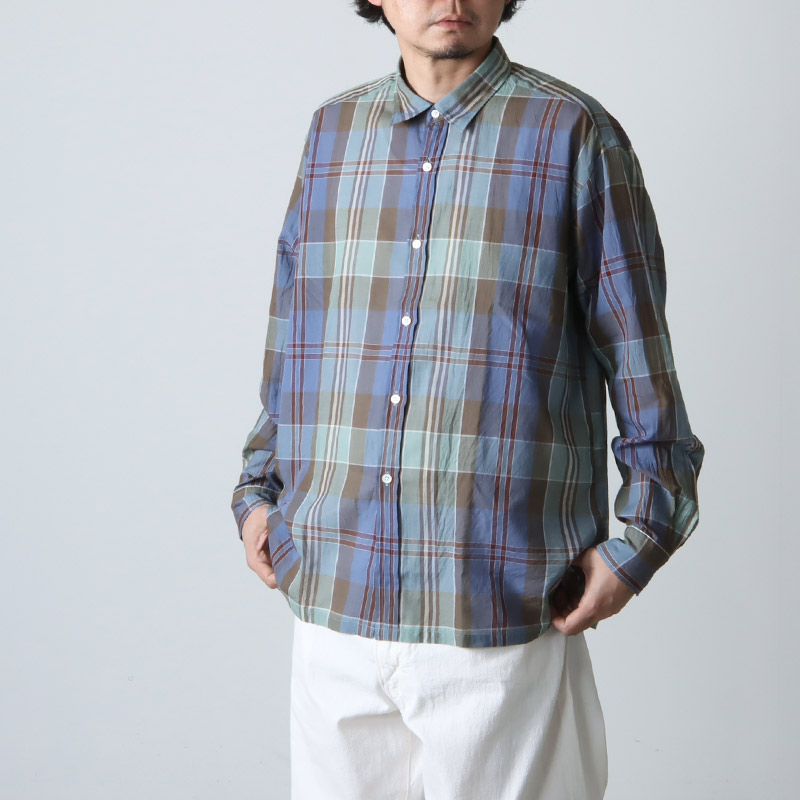 KAPTAIN SUNSHINE（キャプテンサンシャイン） スタンドカラーシャツ 保存状態良好☆ blog.knak.jp