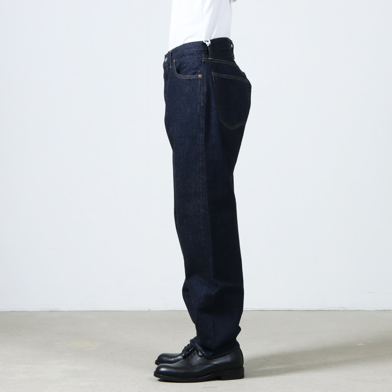 KAPTAIN SUNSHINE(ץƥ󥵥󥷥㥤) 5P Zipper Front Denim Pants INDIGO ONE WASH