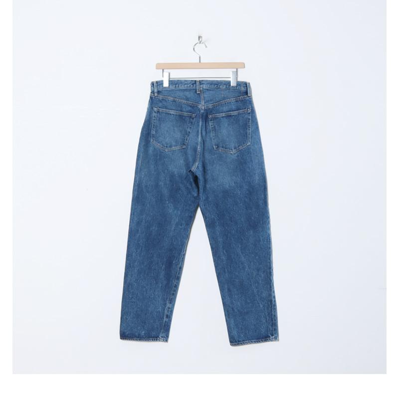 KAPTAIN SUNSHINE(ץƥ󥵥󥷥㥤) 5P Zipper Front Denim Pants INDIGO VINTAGE WASH