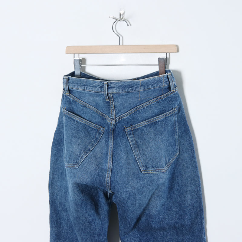 KAPTAIN SUNSHINE(ץƥ󥵥󥷥㥤) 5P Zipper Front Denim Pants INDIGO VINTAGE WASH