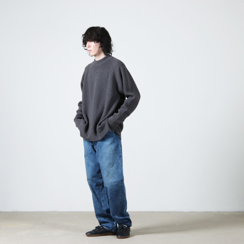 KAPTAIN SUNSHINE(ץƥ󥵥󥷥㥤) 5P Zipper Front Denim Pants INDIGO VINTAGE WASH