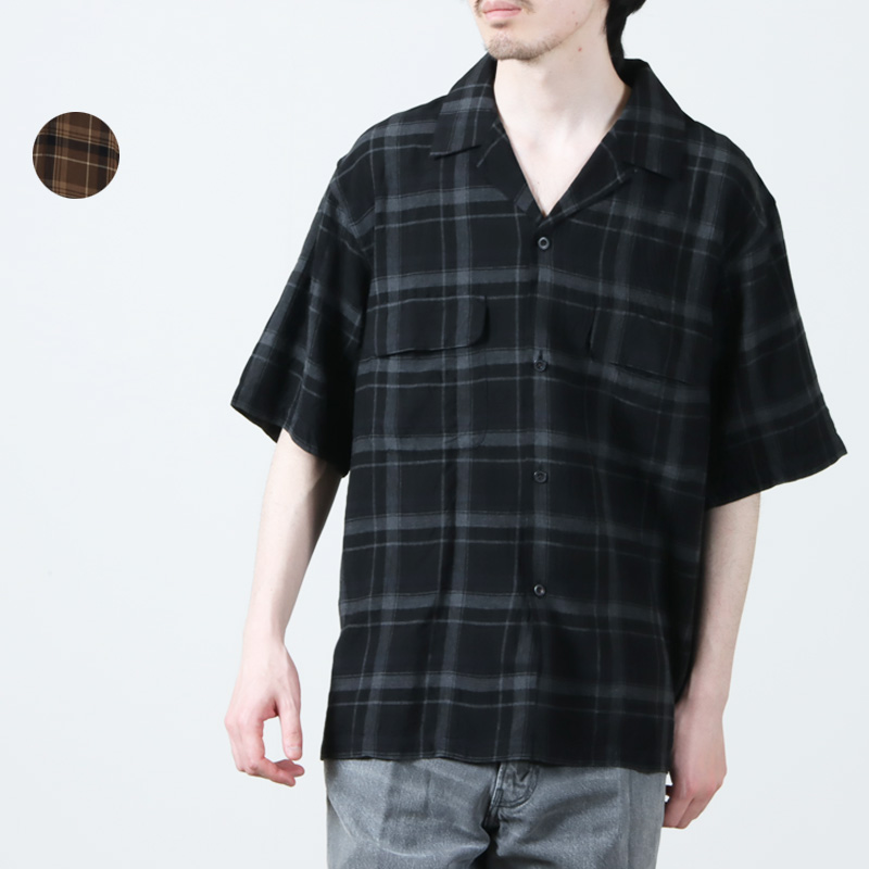 KAPTAIN SUNSHINE (ץƥ󥵥󥷥㥤) Short Sleeve Open Collar Shirt