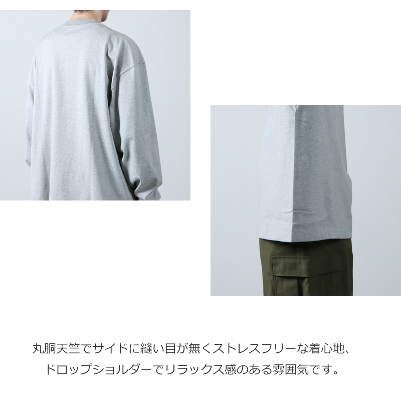 KAPTAIN SUNSHINE(ץƥ󥵥󥷥㥤) Suvin Supima Tube L/S Tee Heavy