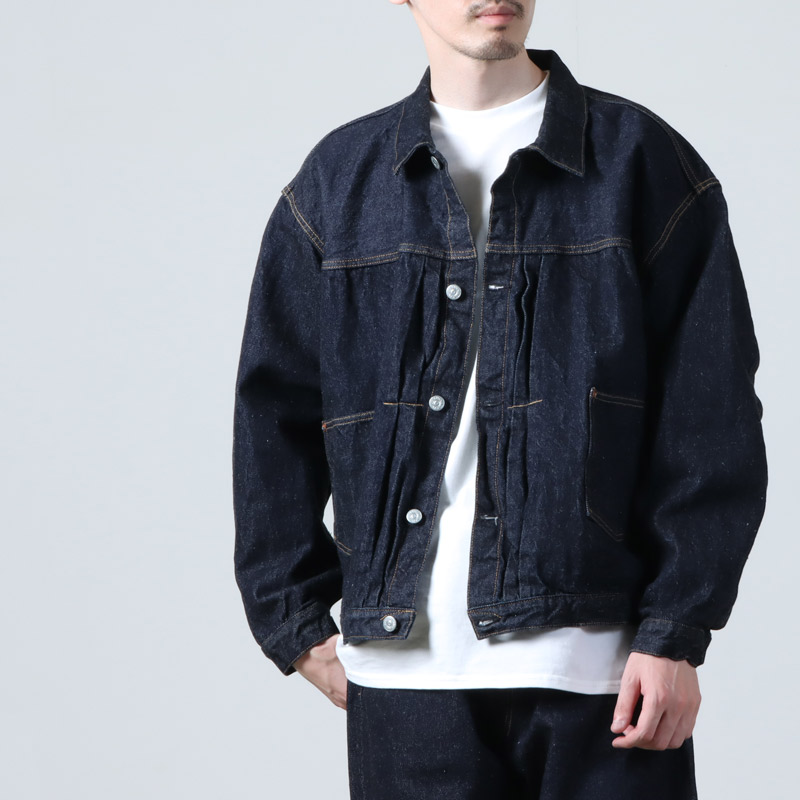 KAPTAIN SUNSHINE (ץƥ󥵥󥷥㥤) Denim Tracker 2P Jacket / ǥ˥ȥå2ݥåȥ㥱å