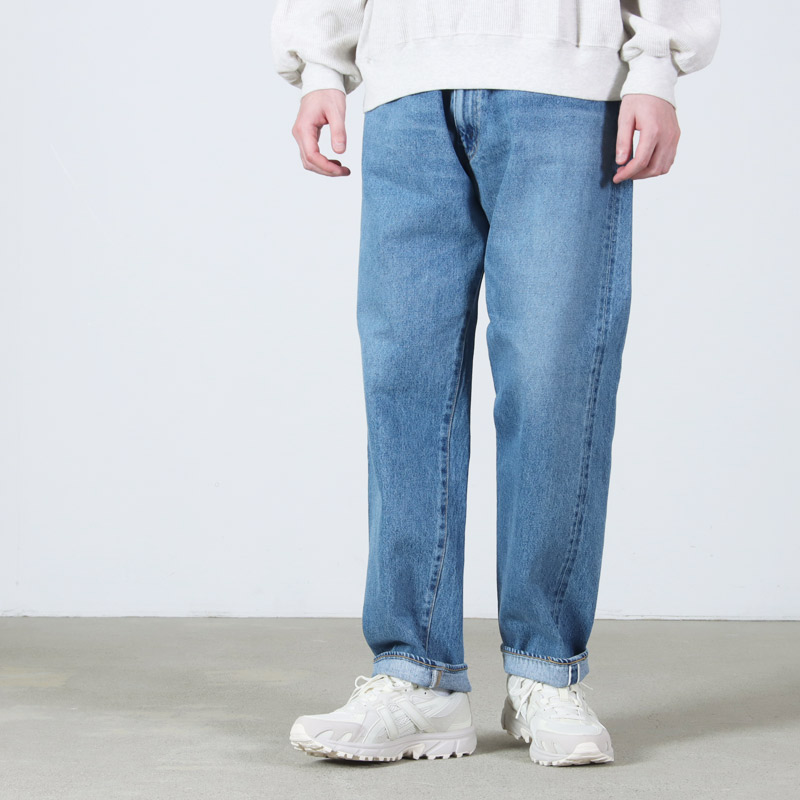 KAPTAIN SUNSHINE(ץƥ󥵥󥷥㥤) 5P Zipper Front Denim Pants