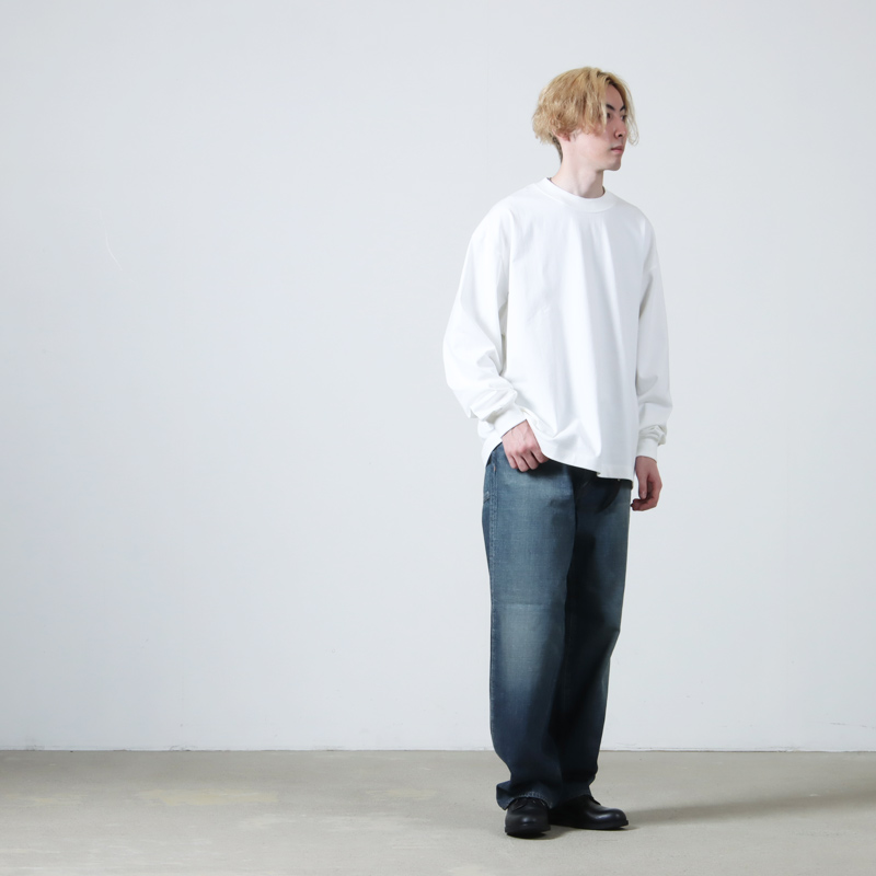 KAPTAIN SUNSHINE(ץƥ󥵥󥷥㥤) Suvin Supima Tube L/S Tee Heavy