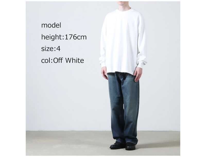 KAPTAIN SUNSHINE(ץƥ󥵥󥷥㥤) Suvin Supima Tube L/S Tee Heavy