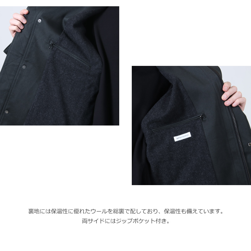 KAPTAIN SUNSHINE(ץƥ󥵥󥷥㥤) Cotton Drill Short Mil Coat