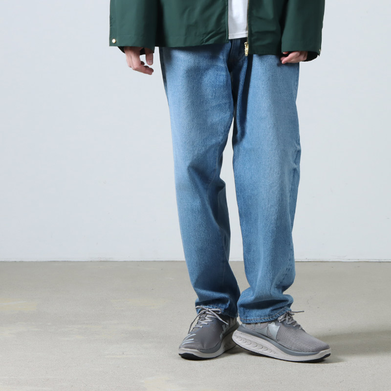 KAPTAIN SUNSHINE(����ץƥ󥵥󥷥㥤��) 5P Zipper Front Denim Pants