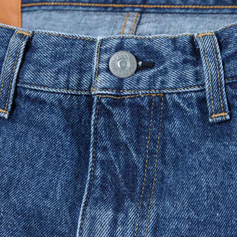 KAPTAIN SUNSHINE(����ץƥ󥵥󥷥㥤��) 5P Zipper Front Denim Pants