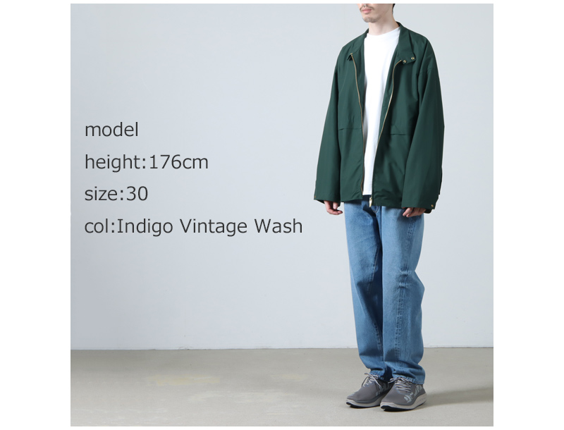 KAPTAIN SUNSHINE(����ץƥ󥵥󥷥㥤��) 5P Zipper Front Denim Pants