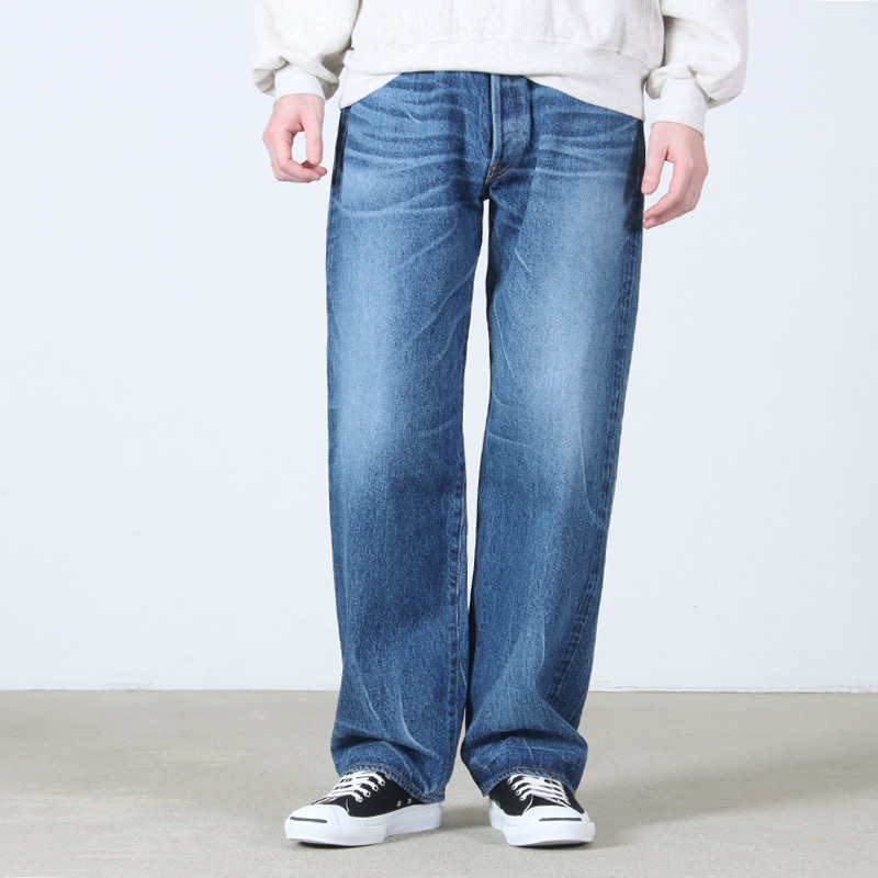 KAPTAIN SUNSHINE(����ץƥ󥵥󥷥㥤��) 1930 Straight Denim Pants