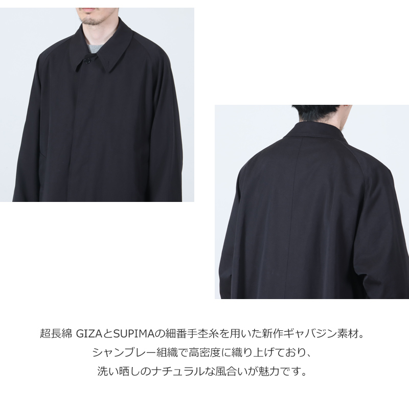 KAPTAIN SUNSHINE(����ץƥ󥵥󥷥㥤��) Cotton Covert Gabardine Walker Coat