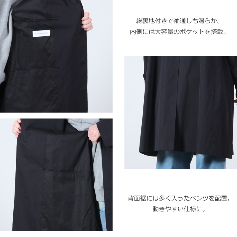 KAPTAIN SUNSHINE(����ץƥ󥵥󥷥㥤��) Cotton Covert Gabardine Walker Coat