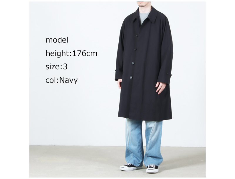 KAPTAIN SUNSHINE(����ץƥ󥵥󥷥㥤��) Cotton Covert Gabardine Walker Coat