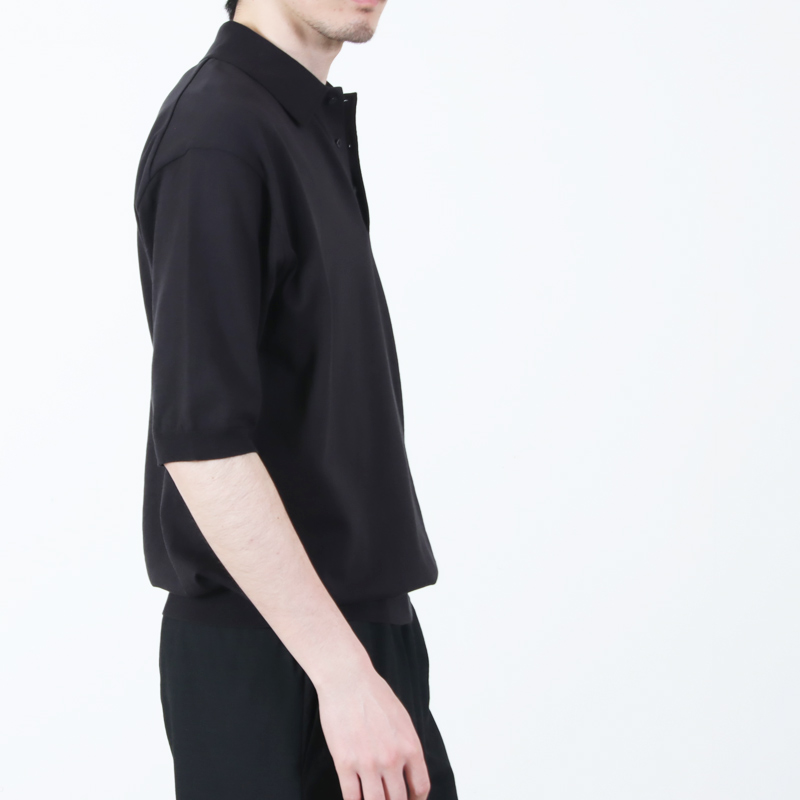 KAPTAIN SUNSHINE(����ץƥ󥵥󥷥㥤��) Cotton Knit Poloshirt