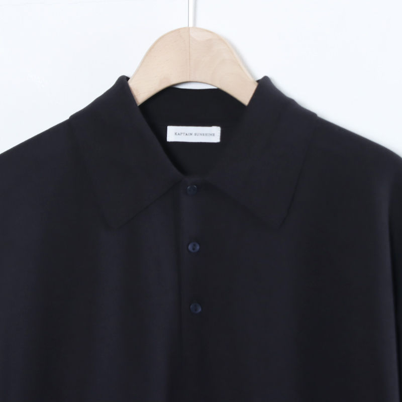 KAPTAIN SUNSHINE(����ץƥ󥵥󥷥㥤��) Cotton Knit Poloshirt
