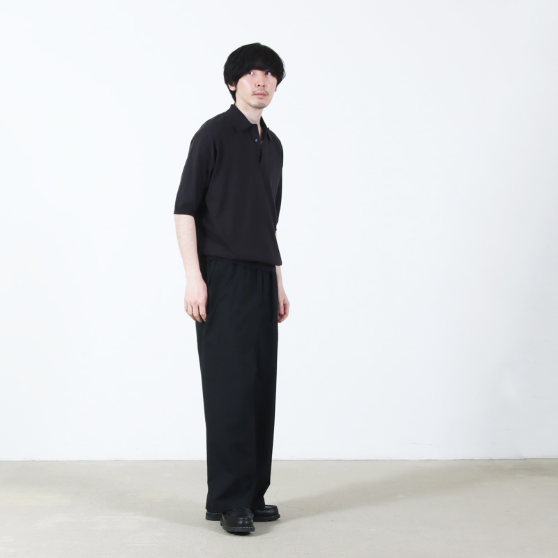 KAPTAIN SUNSHINE(����ץƥ󥵥󥷥㥤��) Cotton Knit Poloshirt