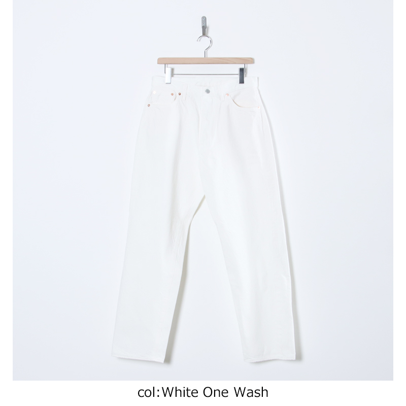 KAPTAIN SUNSHINE(����ץƥ󥵥󥷥㥤��) 5P Zipper Front Denim Pants