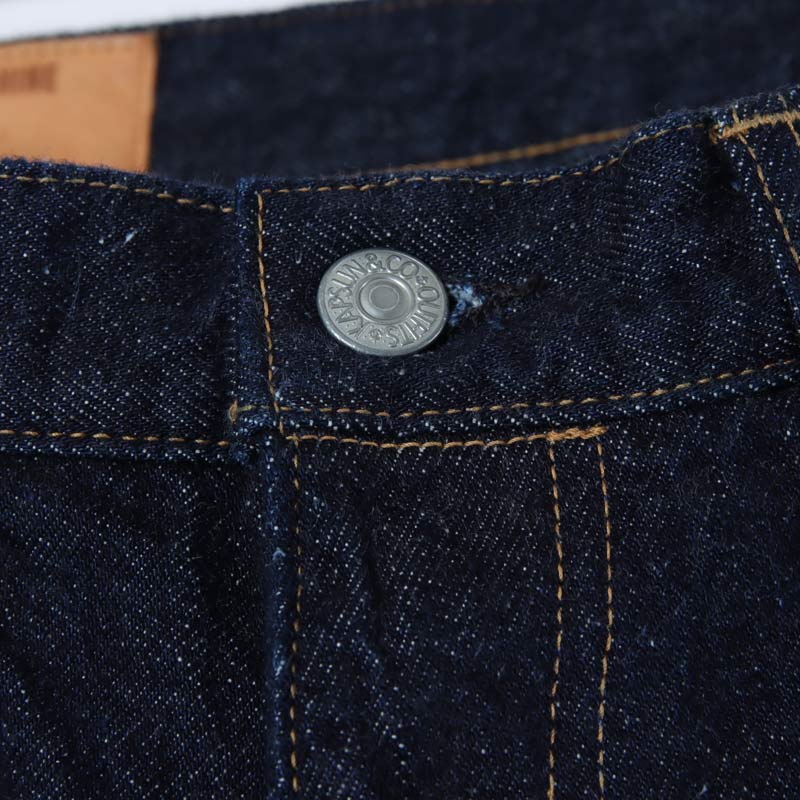 KAPTAIN SUNSHINE(����ץƥ󥵥󥷥㥤��) 5P Zipper Front Denim Pants