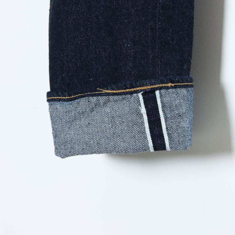 KAPTAIN SUNSHINE(����ץƥ󥵥󥷥㥤��) 5P Zipper Front Denim Pants