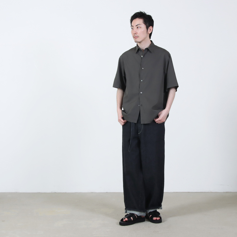 KAPTAIN SUNSHINE(����ץƥ󥵥󥷥㥤��) Plain SS Shirt STRIPE