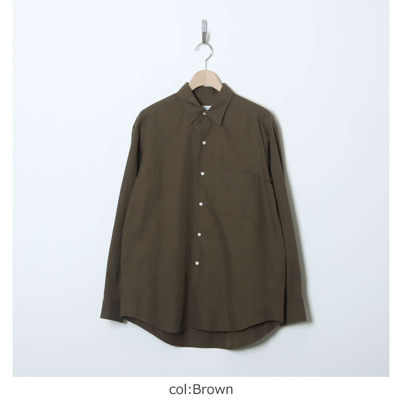 KAPTAIN SUNSHINE(����ץƥ󥵥󥷥㥤��) Regular Collar Shirt STRIPE